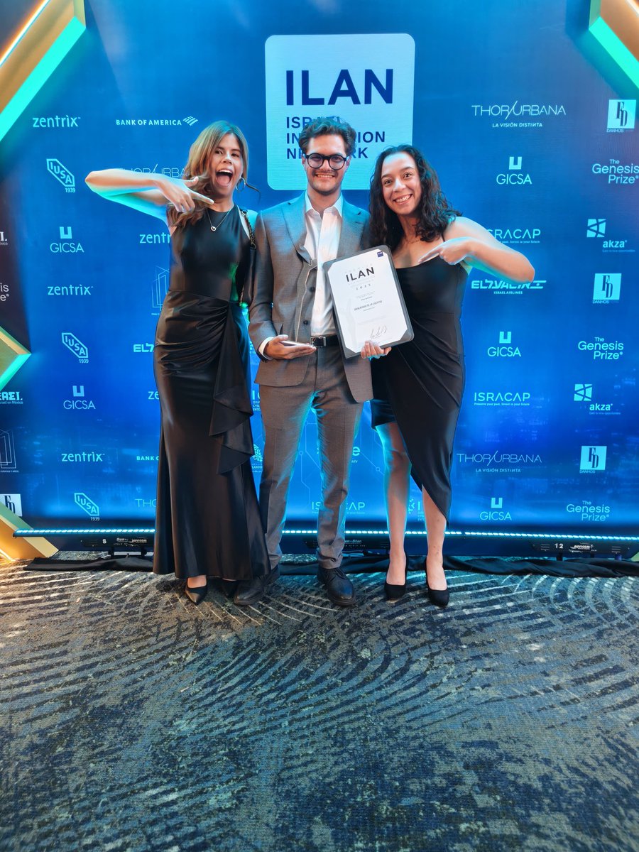 Udelalibertad's tweet image. 🌟 Orgullo UL

Celebramos a Fernando Poo, quien fue reconocido por ILAN Network para viajar a Israel para participar en uno de los mejores ecosistemas de innovación y emprendimiento. Además, recibió mención honorífica por su gran desempeño. 🇮🇱✨

#EligeSerLibre #UL