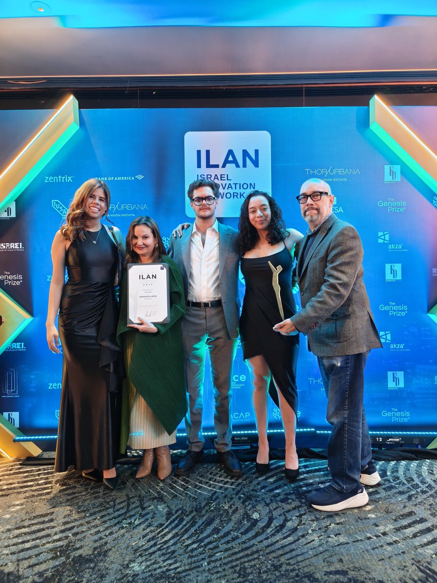 Udelalibertad's tweet image. 🌟 Orgullo UL

Celebramos a Fernando Poo, quien fue reconocido por ILAN Network para viajar a Israel para participar en uno de los mejores ecosistemas de innovación y emprendimiento. Además, recibió mención honorífica por su gran desempeño. 🇮🇱✨

#EligeSerLibre #UL