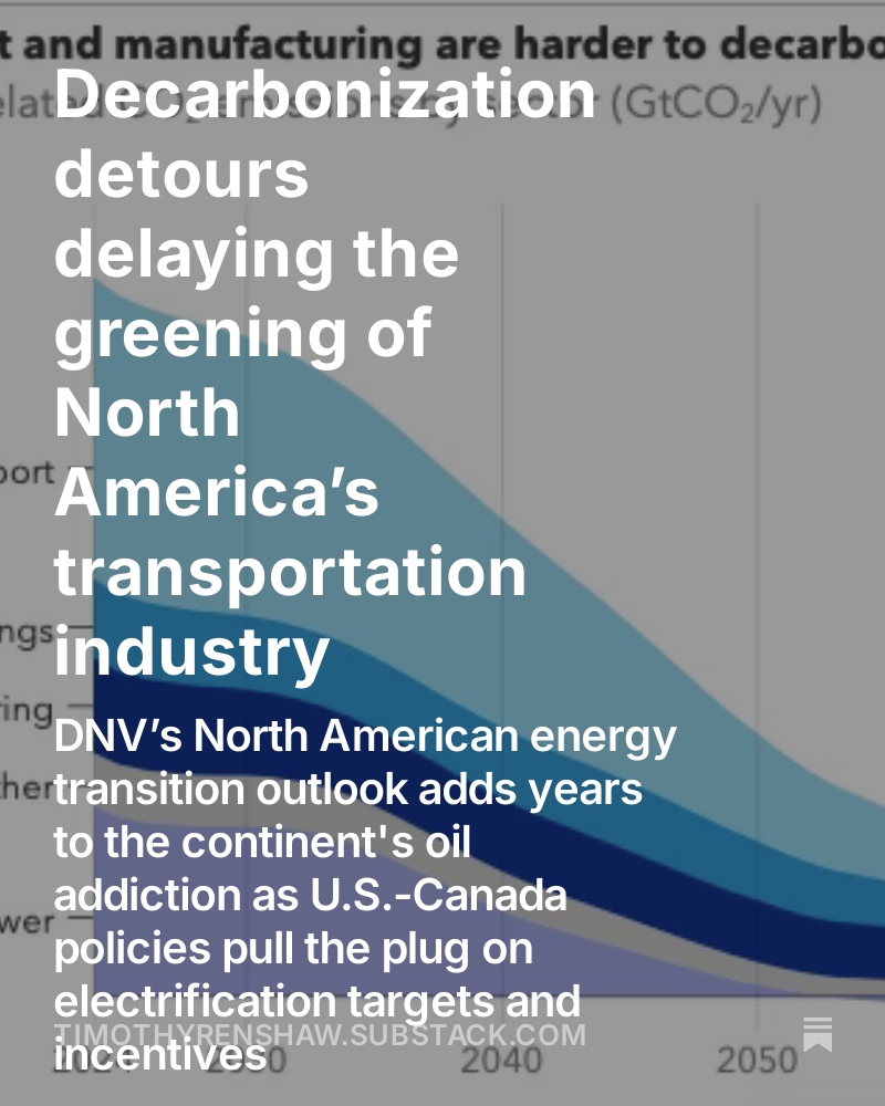 timothyrenshaw's tweet image. New from the Substack Shipping News: How decarbonization detours are delaying the greening of North America’s transportation industry … tinyurl.com/s4nadkwj
#EnergyTransition #DNV #decarbonization #IMO #NetZeroFramework #HapagLloyd