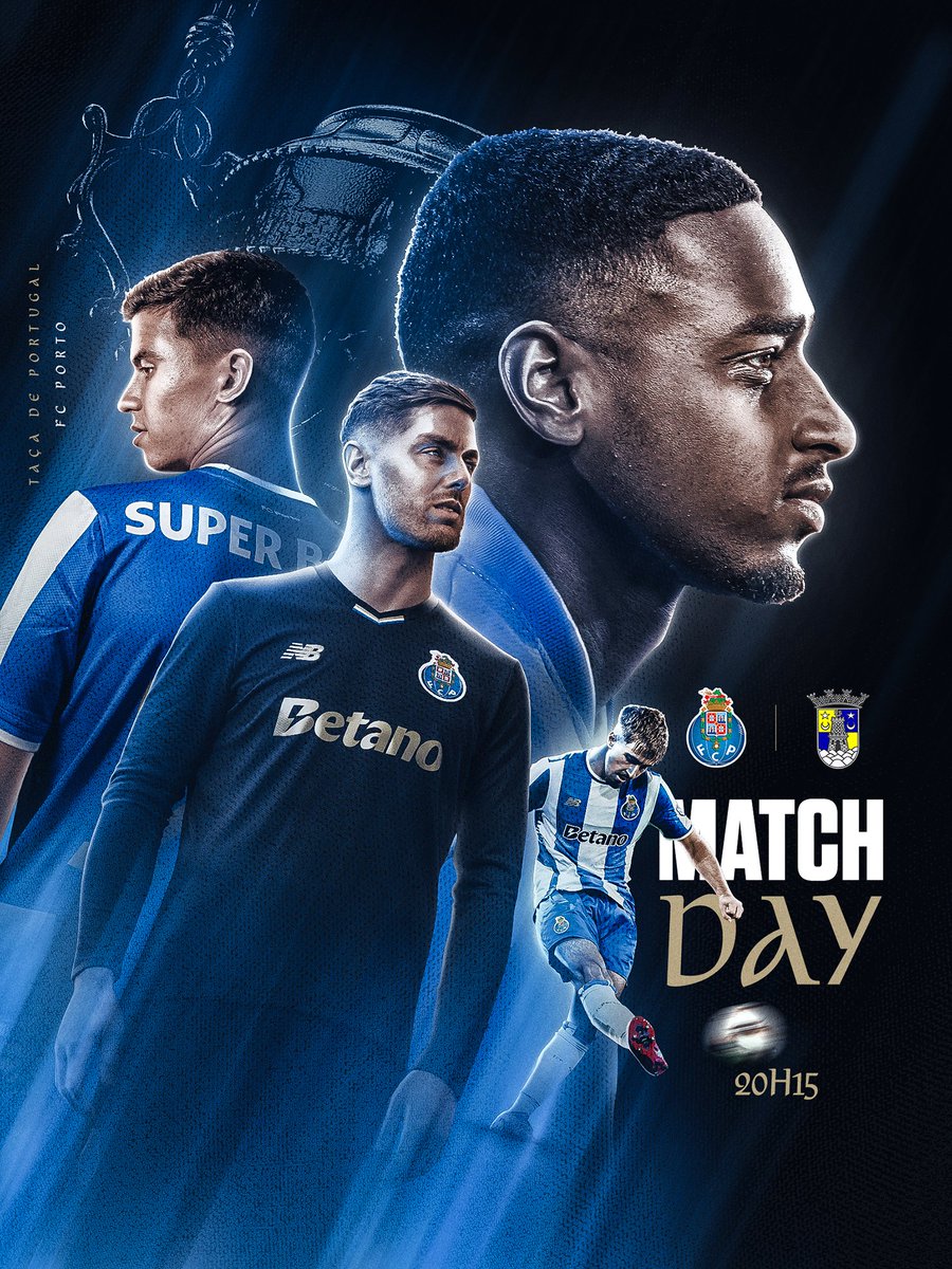 MATCHDAY no Dragão! 🔥💙
Hoje é dia de #TaçadePortugal

📺 Sport TV | RTP 1

#FCPSUS
