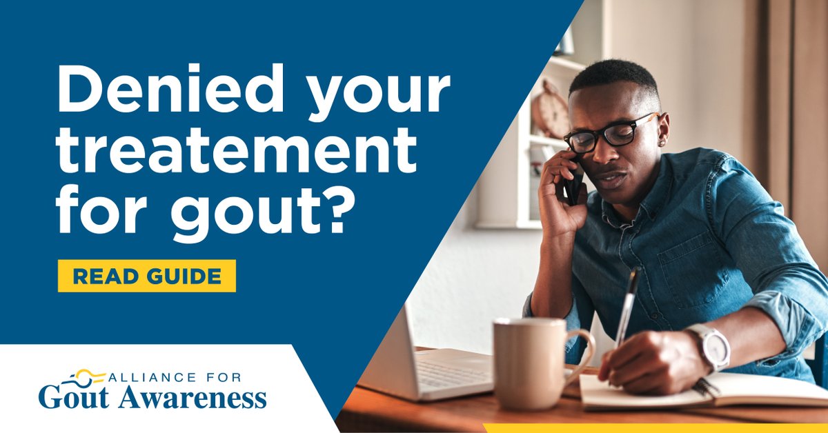 While gout has no cure, it can be successfully managed with medication. But sometimes health plans can stand between patients and their treatment. 

Learn more: bit.ly/4hJH19t