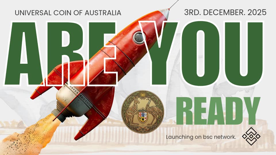 Universal_coin_'s tweet photo. 🚨 LAUNCH ALERT!
#memecoins
#memeThe newest meme coin dropping pure Aussie energy into the crypto world.

Fun community, wild vibes, moonshot spirit. 🚀🌕

Launch Date: 3rd-Dec-2025

Time: 10:00 UTC

TG: https://t.co/nqRI0Yhq1F

X : https://t.co/sbTXDb1UCK

Join early. Join loud. https://t.co/NegM4wfEbL