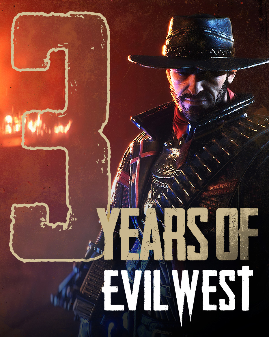We can’t believe it has already been 3 whole years since we had the opportunity to eliminate hordes of vampires together with Jesse 😱
Today we’re celebrating the anniversary of releasing Evil West, our dark fantasy action game.
We would like to send a big THANK YOU to everyone