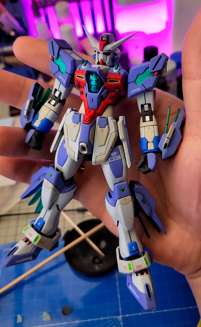 #手が写ってる模型を載せよう