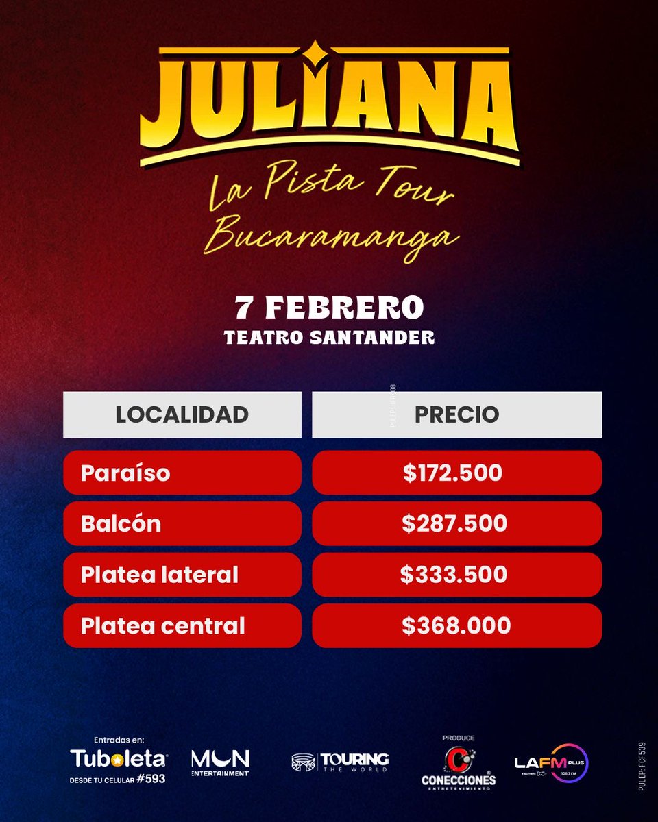 Comunicarce's tweet image. JULIANA LLEGA A BUCARAMANGA - mailchi.mp/e86f564b75d6/j…