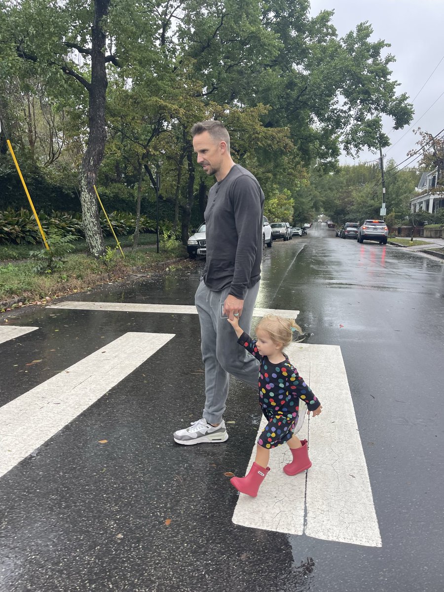 Being a good dad is telling her what BFCM stands for.