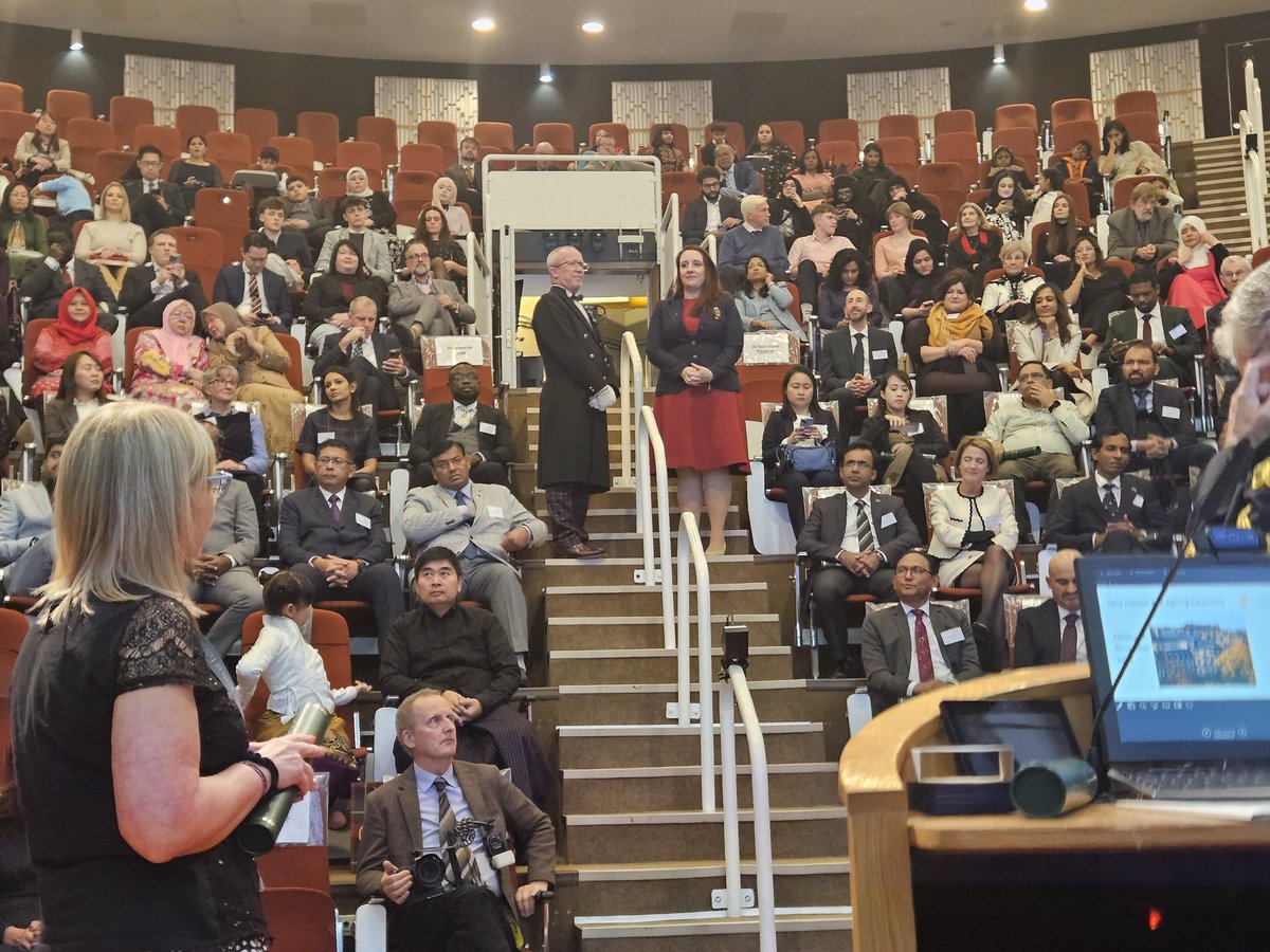 well known to our college for all ages great work and now a fellow, well done and welcome