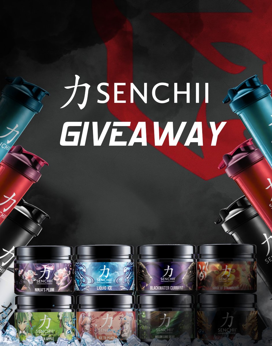 FeedTheEgo_'s tweet image. 🎉 SENCHII GIVEAWAY 🎉

We’re excited to team up with @SenChiiPerform  to bring you an amazing giveaway! One lucky winner will get to choose any item from the official SENCHII product range! 🔥

How to enter: 

1️⃣Like &amp;amp; Retweet this Post
2️⃣Follow @SenChiiPerform 
3️⃣Follow…