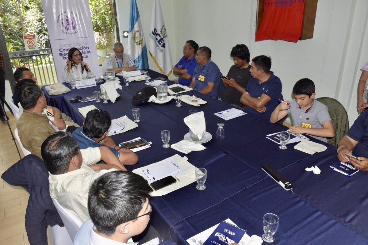 SCEPgt's tweet image. Más de 45 comunicadores sociales de medios comunitarios, municipales, departamentales y regionales del occidente del país se reunieron aquí para dialogar y actualizar información sobre los procesos de participación ciudadana en el marco del #Siscode.

#TransfiriendoPoderalaGente