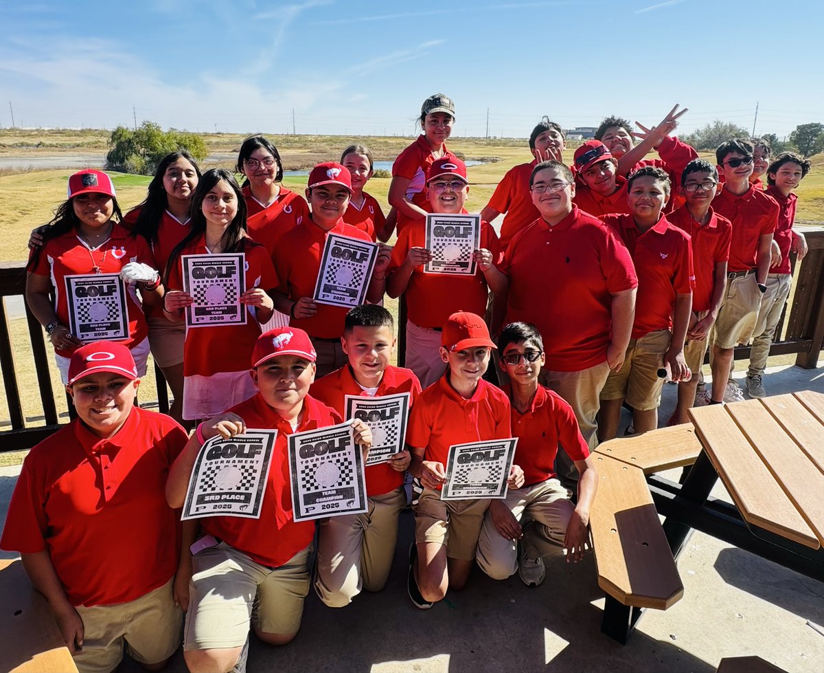 2025 Fall Season
OHS BRONCHOS - Middle School Golf ⛳️ 
Winning 🏆 on the “West-Side” of town. These kids work hard everyday to get better in the classroom and out on the course. #youngleaders #buildingskillsforlife #impactofathletics