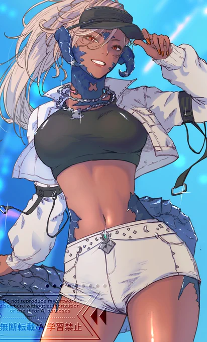 #いい太ももの日 太ももメインのイラストあんまりなかった