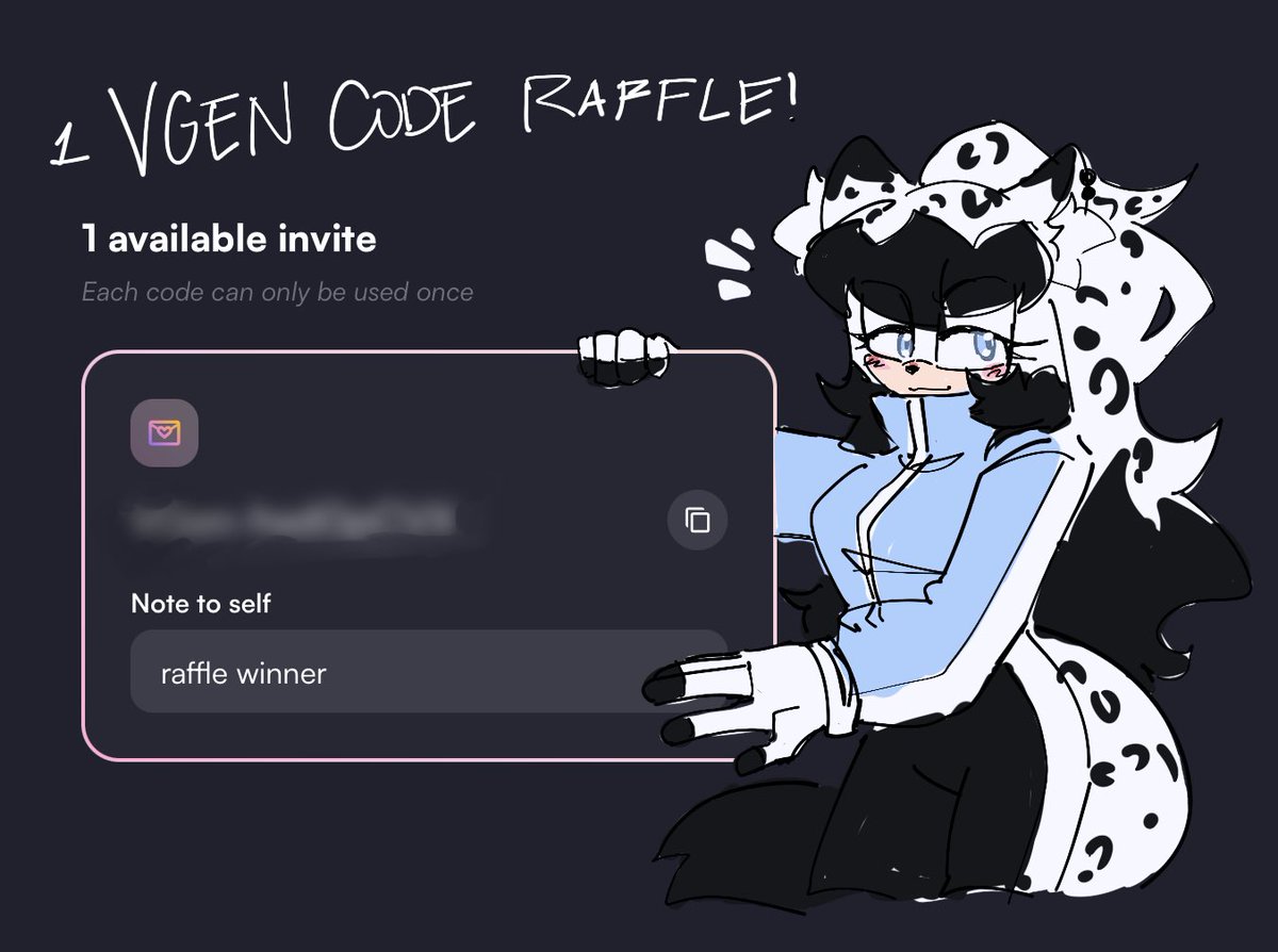 Elgatofx_'s tweet image. VGEN CODE ART GIVEAWAY ❄️✨

how to enter:
- Like &amp;amp; Retweet
(follow not necessary but always appreciated)
- Comment with 3-4 of your best works (non sonic artists r welcome!)
- NO AI ❌
- What inspired you to be an artist?

📌Winner will be chosen on Nov 30 

#VGenCode #raffle