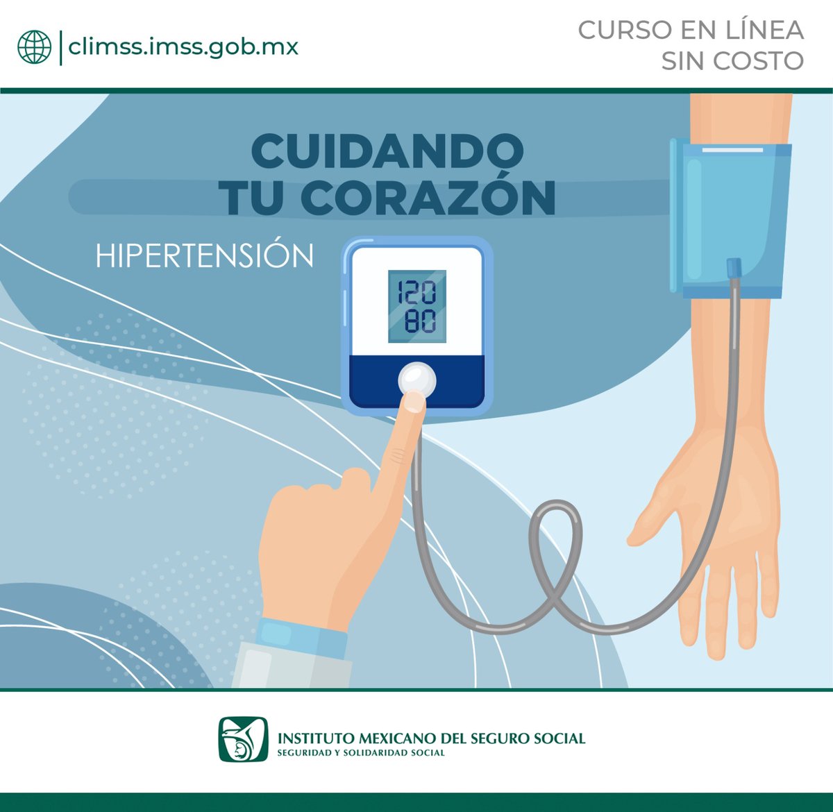 Tu_IMSS's tweet image. ❤️ Cuida tu corazón ❤️

Conoce el curso gratuito del CLIMSS que te ayuda a cuidar tu corazón, aprender hábitos saludables y prevenir enfermedades cardiovasculares de manera sencilla. 👀 

Accede de manera gratuita a través de: climss.imss.gob.mx
