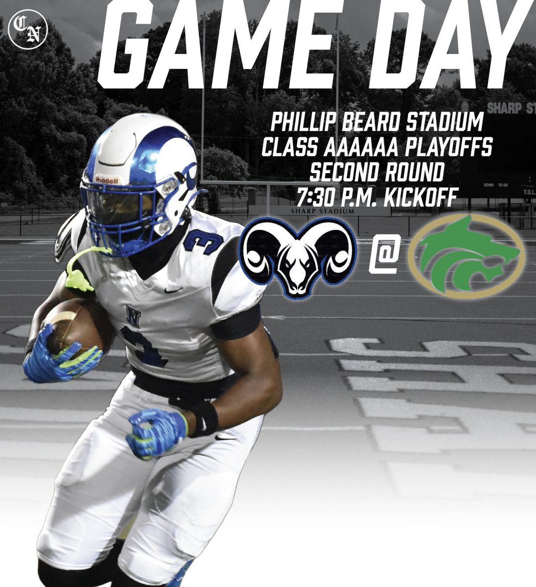 The Rams take on the Wolves!

Newton will face Buford in the second round of the Class AAAAAA playoffs tonight

<a href="/GarrettPitts9/">Garrett Pitts</a> will be there to provide live updates and scores, make sure to follow!