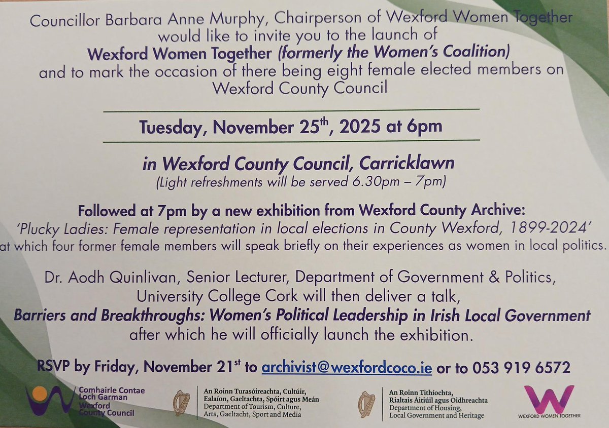 Wexford County Archive tweet media