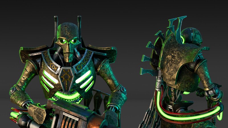 WillsWills16442's tweet image. Necron Royal Warden   painted and printed figure.
#necronroyalwarden
#printedmodel