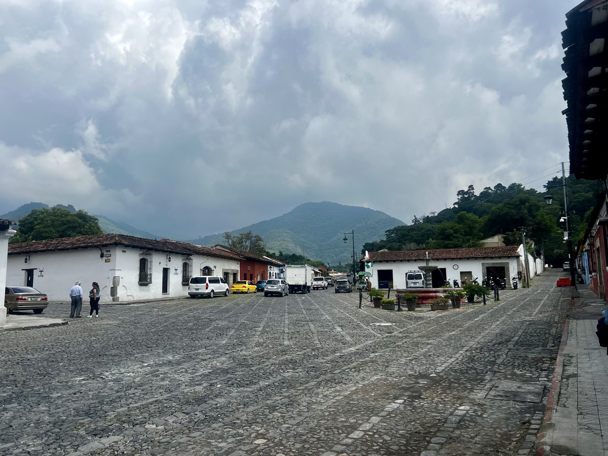 I'm sharing more pics of our #hollandamericacruise on Instagram (@brmstewart) Most recent post is from the ancient Guatemala capital of Antigue, as featured on #CelebrityRaceAcrossTheWorld the other day. Interesting place, evacuated originally because of volcanic activity.