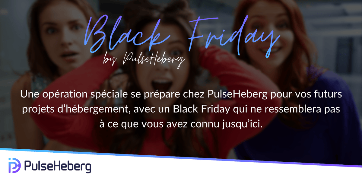 pulseheberg's tweet image. 🎯 Un Black Friday un peu différent arrive chez PulseHeberg

Si vous avez des projets d’hébergement en tête, gardez un œil ici dans les prochains jours.

Nous préparons une opération spéciale, limitée dans le temps, qui ne ressemblera pas à nos précédentes promotions 🤔