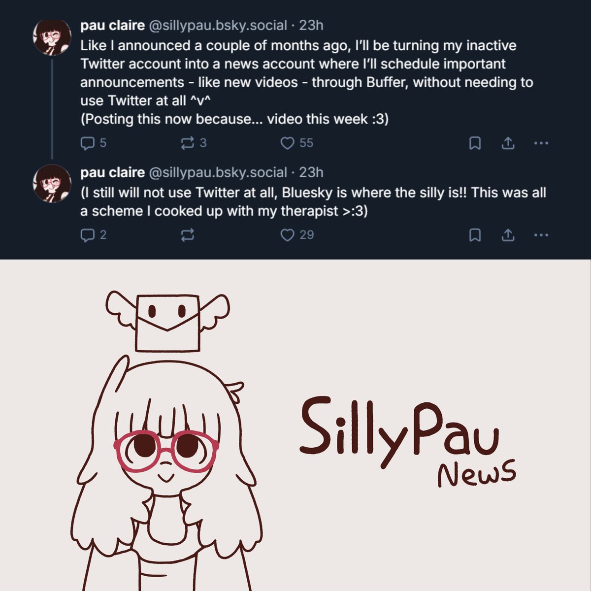 SillyPau News ✉️ tweet media