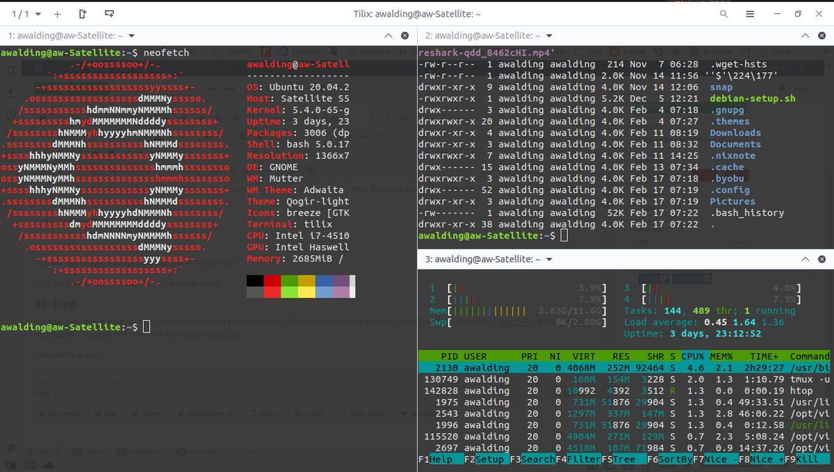 awalding's tweet image. Seven Awesome #Linux #Terminal #Utilities for Everyone cellstream.com/2021/02/17/lin… #learnlinuxnow