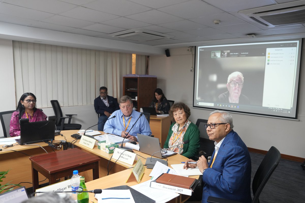 icddr_b's tweet image. 📣 Global experts joined icddr,b for the Annual Scientific Advisory Group meeting.

The two-day discussions covered innovation, climate and health, SRHR, infectious and non-communicable diseases, maternal and child health, nutrition, and stronger lab and clinical services.

SAG…