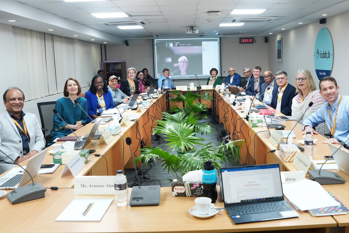 icddr_b's tweet image. 📣 Global experts joined icddr,b for the Annual Scientific Advisory Group meeting.

The two-day discussions covered innovation, climate and health, SRHR, infectious and non-communicable diseases, maternal and child health, nutrition, and stronger lab and clinical services.

SAG…