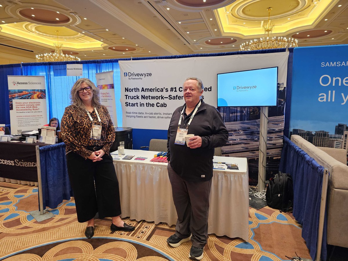 The AASHTO Annual Meeting &amp; Expo never disappoints!

Thank you for hosting and facilitating discussions on the wide range of critical issues we are all tackling across the industry. Being part of the discussions is an honor.

#Fleetworthy #Bestpass #Drivewyze