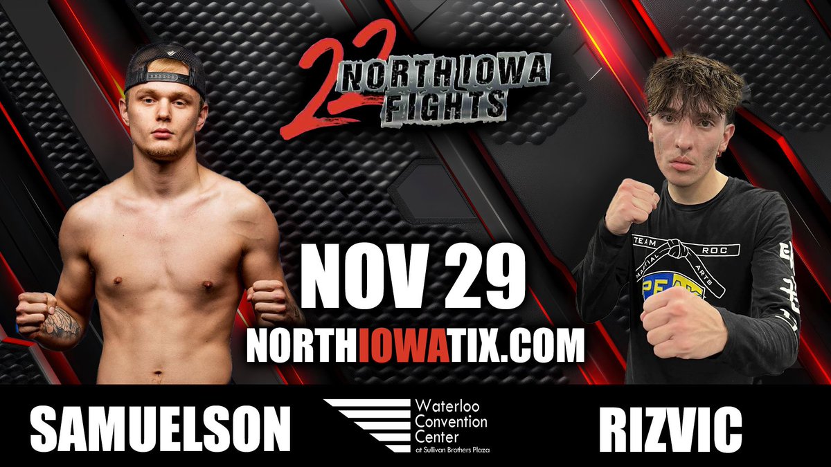 North Iowa Fights (@fightsiowa) on Twitter photo 
