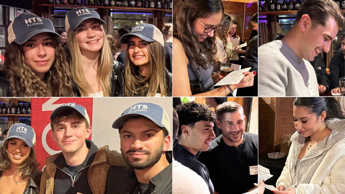 HTSAlumni's tweet image. Friday night in London, ON was a blast! 💥

HTS alumni at @westernu showed up strong at @tobogganbrewery, repping everything from Kinesiology to Ivey Business. 💜

Next up: HTS Alumni Reunion on November 28 for classes ending in ’0 and ’5.

RVSP HERE: hubs.ly/Q03VqNfx0