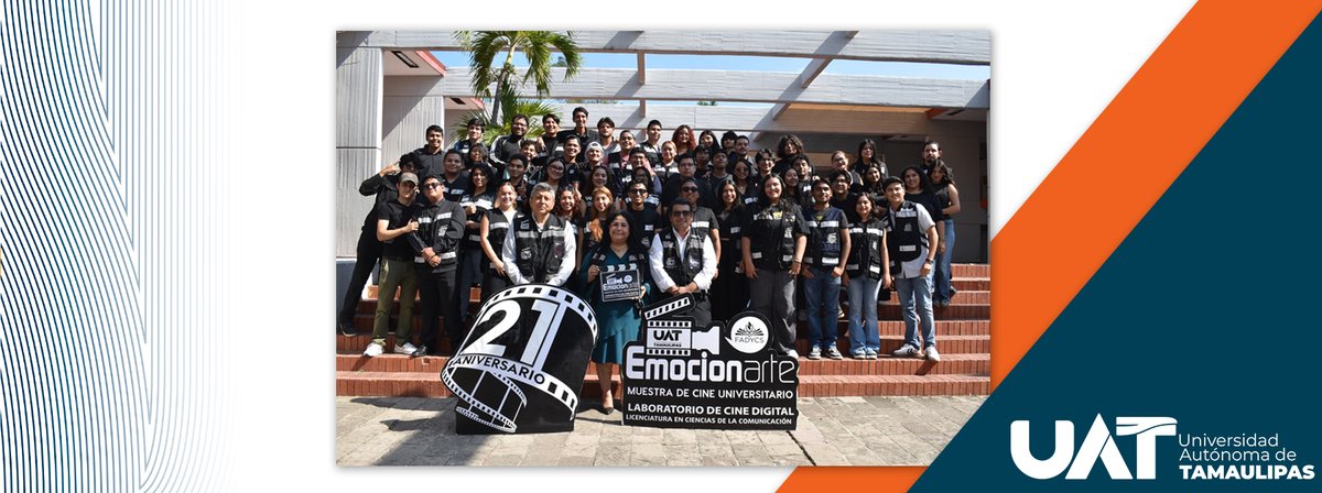 FADYCS_UAT's tweet photo. FADYCS celebra 21 años de 'Emoción-arte': Muestra de cine digital universitario abre sus puertas al público
🌐https://t.co/aVpXn74B9I https://t.co/dHzfnX328D