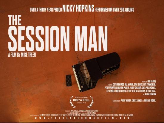 boomUK's tweet photo. Now in UK cinemas, The Session Man. A pleasing documentary that highlights the extraordinary musical talents of Nicky Hopkins, a name you haven't heard of, but you probably have his music, appearing on over 250 LPs as he has.
Review: https://t.co/GkTQq9xQJJ
#TheSessionMan https://t.co/NPyG09F7QJ
