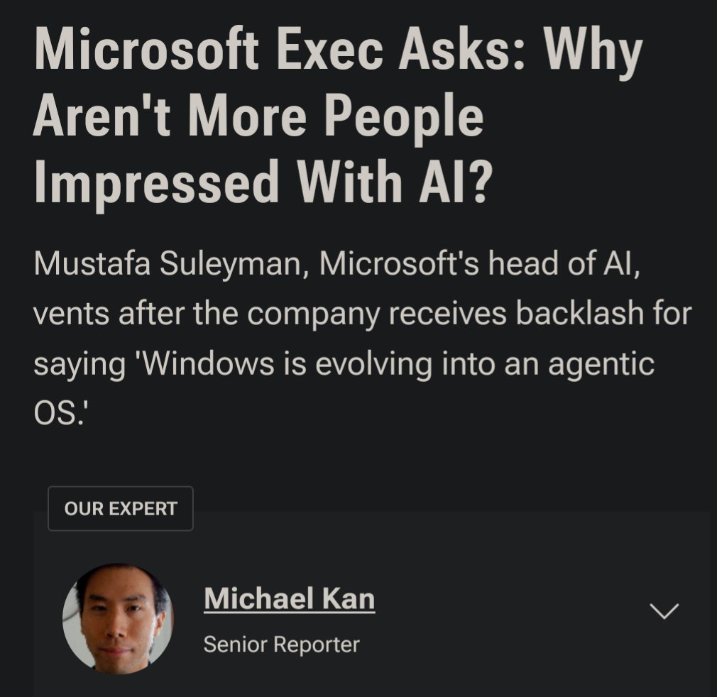 Why aren't you more impressed with the system that will take your job and destroy your planet