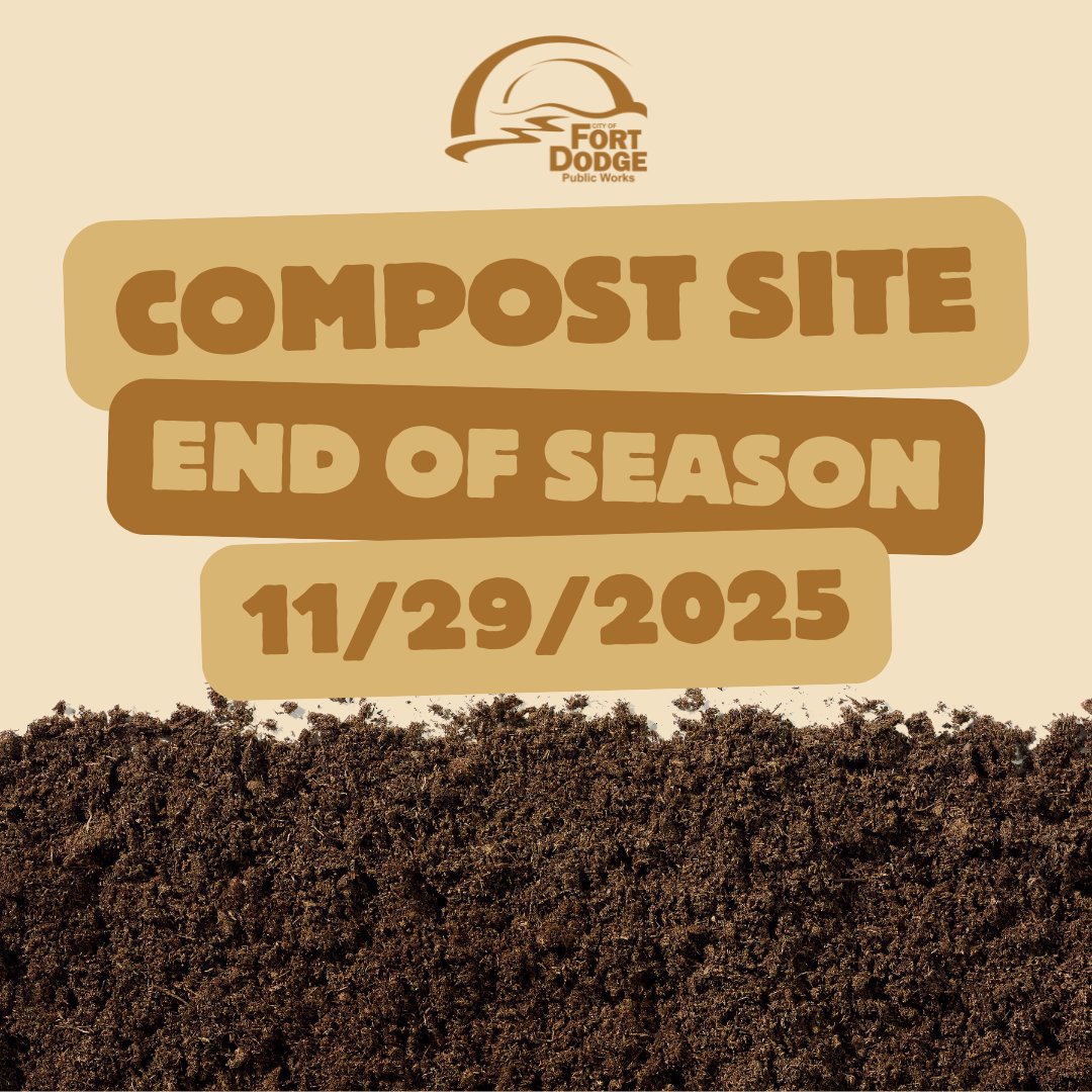 FDCITY's tweet image. 🍂 Last curbside yard waste pickup is Fri, Nov 28! Compost site closes Sat, Nov 29. 🌿 Plan ahead: Schedule collection before Wed noon &amp;amp; make final drop-off.
