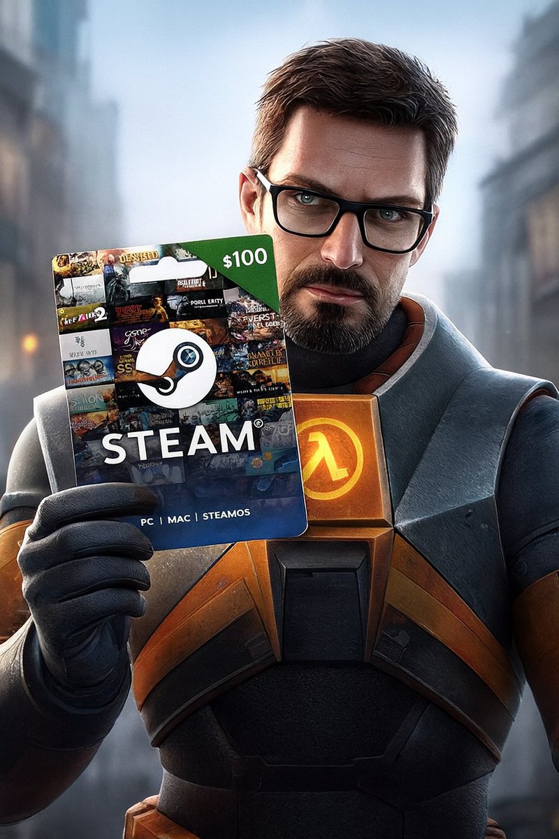 GamevoxPosting's tweet image. SORTEO HALF LIFE 3 (TARJETA DE STEAM 100 USD)

Requisitos:
- Seguirme (si ganás y no me seguís no vas a ganar el premio)
- Comentar, dar Me gusta y Retweet a este posteo (de esa manera los filtro)

EL GANADOR LO ANUNCIO MAÑANA POR LA TARDE

SORTEO VÁLIDO EN TODO EL MUNDO 🌎
