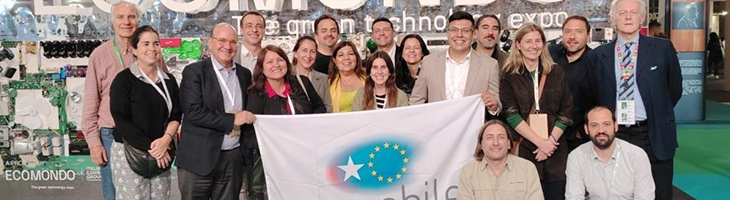 ProPymeChile's tweet image. Pymes: @Eurochile_ lideró Misión de #Pymes y grandes empresas a feria líder en economía circular Ecomondo 2025 goo.su/clzG4JN