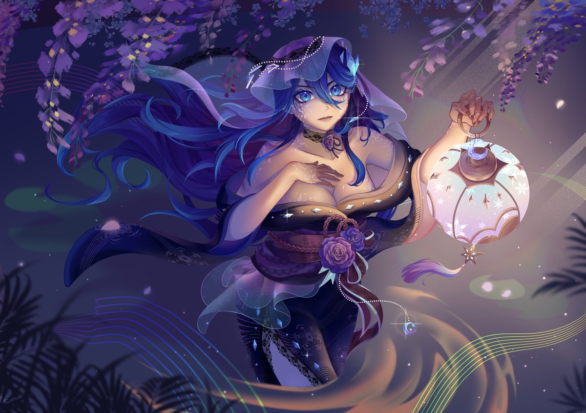 Use only one art piece to convince people to follow you ❄️🏮

🎨: @/destiny_alas