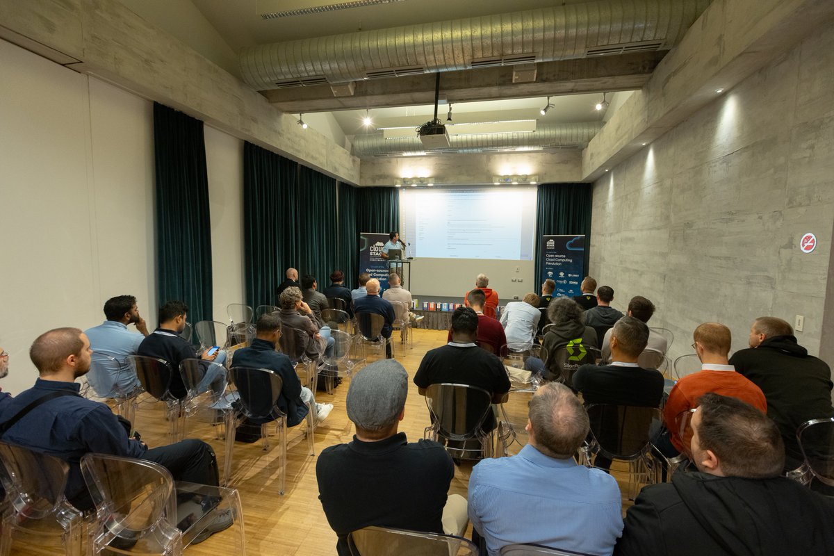 CloudStack's tweet image. That’s a wrap for #CloudStackCollab 2025!

A big thank you to all our community members for contributing, collaborating, and coming together in Milan this year. Your energy and commitment continues to drive the evolution of the #CloudStack project.
