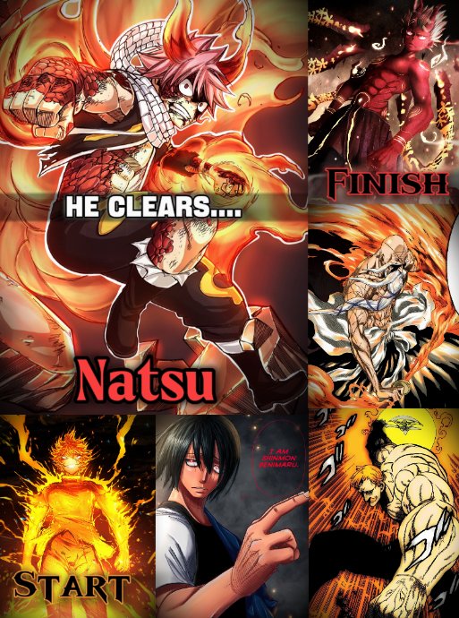 ScarMonkey719's tweet photo. (Natsu Runs the Gauntlet) | Easily...
#anime #Powerscaling #manga #FairyTail #Scardemon #bleach #fireforce #blackclover #7ds #sevendeadlysins https://t.co/rVBcSjUOO1
