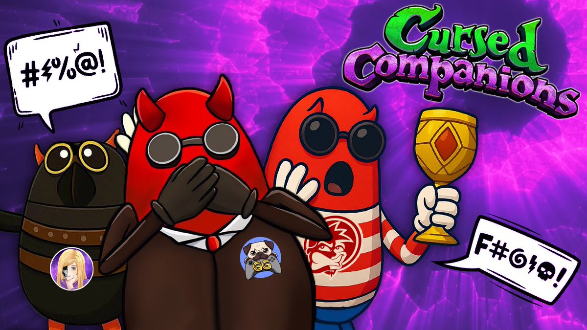 We gotta choose our words wisely with <a href="/ValentineGG_yt/">Valentine</a> &amp; <a href="/TheFrankOfADG/">TheFrank</a> or it's game over in the DEMO to #CursedCompanions  from <a href="/CursedCompani0n/">Cursed Companions | 🔥Launching on 20 Nov 2025 !</a> 🤐☠️

youtu.be/h4vTk_lL7Cw?si…