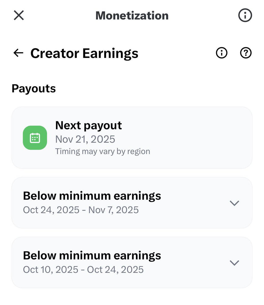 onlycricstats's tweet image. Please Help 

My account is monetised but not getting #payout .

What could be the reason. ??

Can anyone help me ?

 #x #help