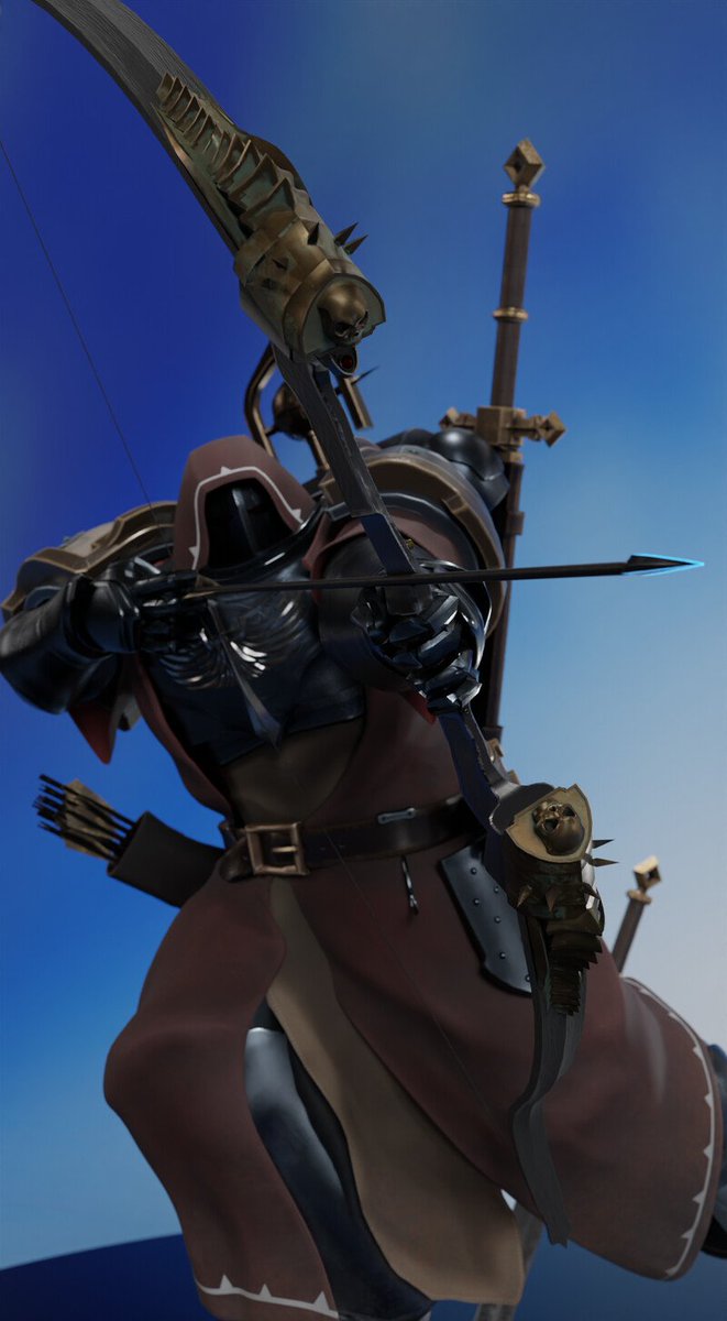 WillsWills16442's tweet image. Inner circle Archer  printed and painted figure.
#innercirclearcer
#printedmodel