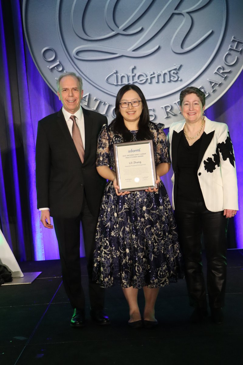 INFORMS's tweet image. [Apply by December 1] Have you made significant contributions to OR/MS and analytics within the initial five years of your post-graduation employment, and currently working outside of academia? Then apply for the INFORMS Early Career Practitioner Award.🔗  hubs.ly/Q03V378k0