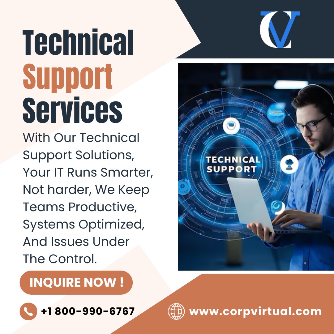 corpvirtualva's tweet image. 🛠️ 𝐑𝐞𝐥𝐢𝐚𝐛𝐥𝐞 #𝐓𝐞𝐜𝐡𝐧𝐢𝐜𝐚𝐥𝐒𝐮𝐩𝐩𝐨𝐫𝐭 𝐒𝐞𝐫𝐯𝐢𝐜𝐞𝐬 𝐟𝐨𝐫 𝐘𝐨𝐮𝐫 𝐁𝐮𝐬𝐢𝐧𝐞𝐬𝐬!
Struggling with tech issues that slow you down?
Let our #Technical Support #VirtualAssistants handle it — fast, efficient, and affordable.
🌐corpvirtual.com/technical-supp…