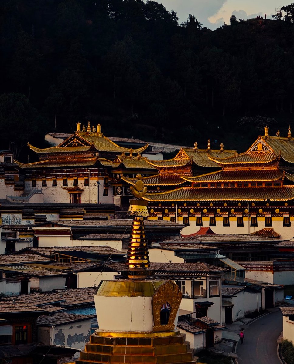 SteppeShaman's tweet image. Langmusi/Taktsang Lhamo is a town in the Tibetan region of Amdo. It is somewhat popular with backpackers

Interestingly, the town has a very violent conflict between it&apos;s two temples, the Serti and Kirti temples, over the worship of occult and demonic deities