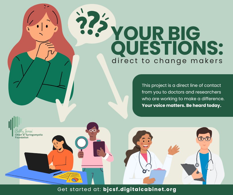 Bobby Jones Chiari & Syringomyelia Foundation tweet media