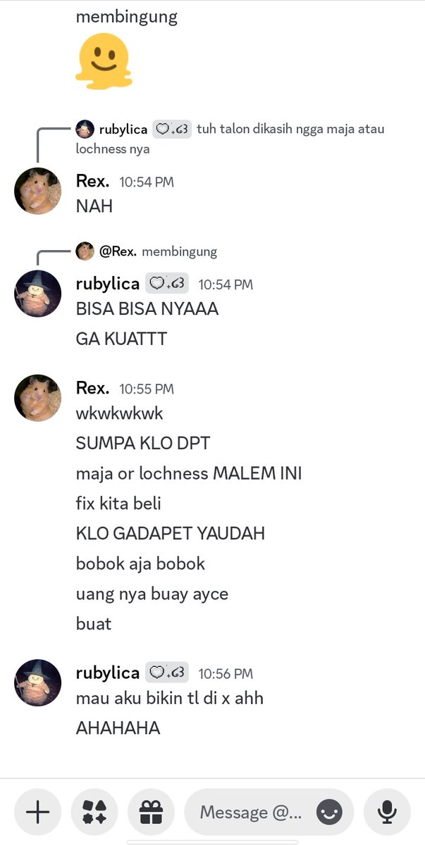 rubylicaa's tweet image. ayo kasih kita Maja atau lochness nanti kita beli skin mu itu @TalonMidnight