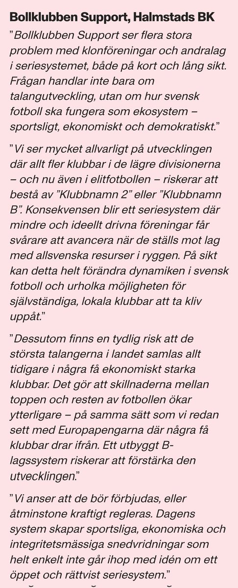 Bollklubben Support tweet media