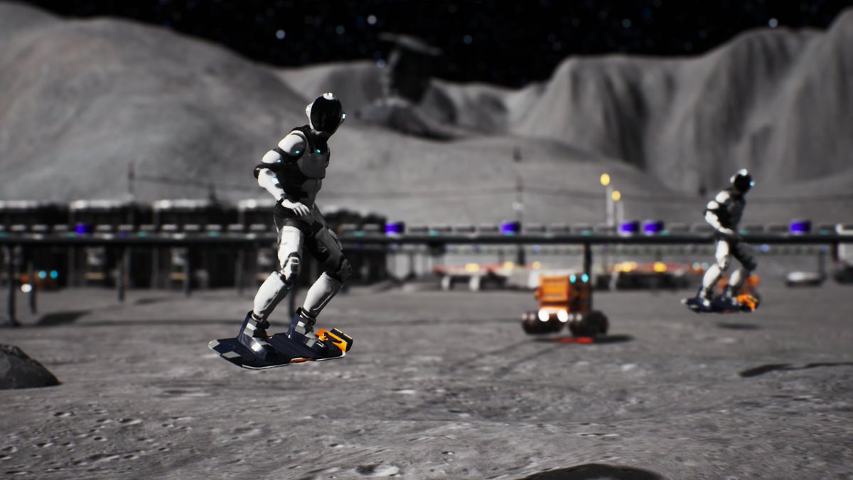 Hello everyone!
The upcoming update will introduce a new research option that enables colonists to automatically use hoverboards outside the living area. This will significantly increase their movement speed and reduce the amount of oxygen they consume on their way to the