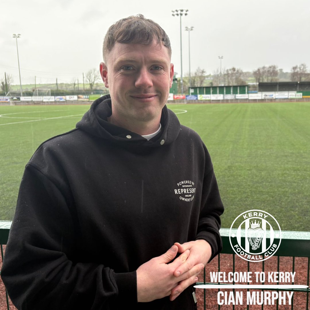 Welcome to the Kingdom, Cian Murphy! 🟢⚪️

We are delighted to announce the signing of the former Cork City &amp; Cobh Ramblers forward on a pre-contract for a multi-year deal

Full Story - kerryfc.com/cian-murphy-be…

#WeAreKerryFC
