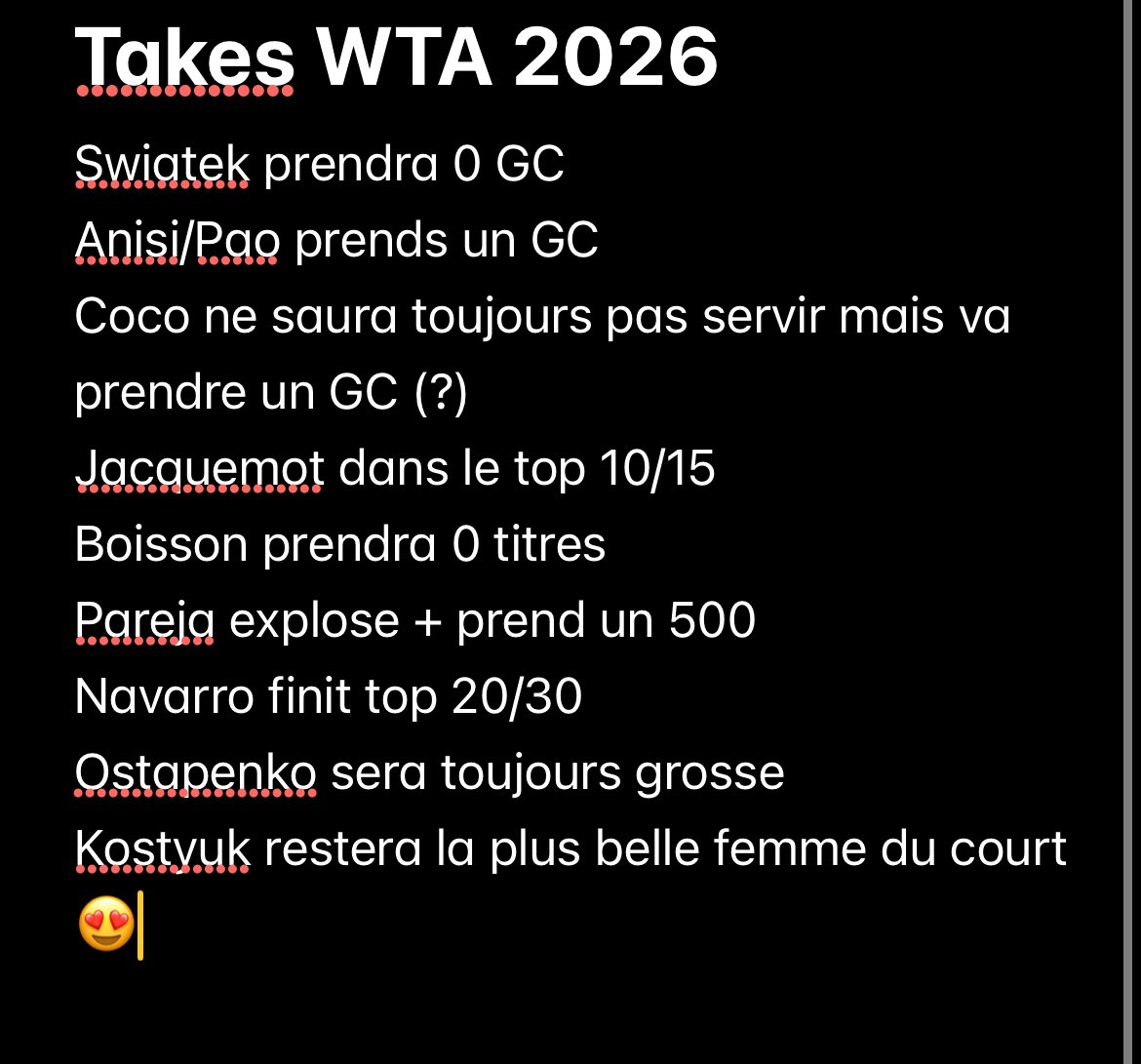 plaininho_'s tweet image. Vous m’harceler pour savoir mes Top/takes 2026 les voici :